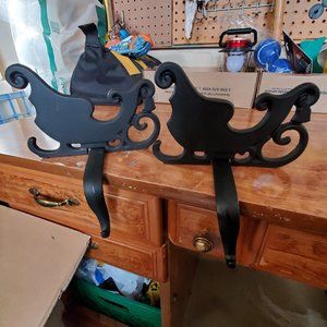 Christmas stocking hangers.